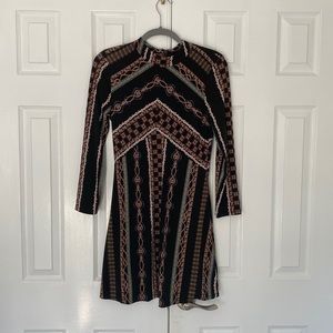 Free people long sleeve dress
